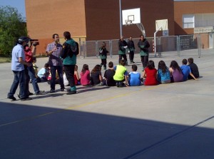 Jornades Revetlles amb precaució a l'IES Frederic Mompou amb Protecció Civil, Creu Roja i Àngels Diabòlics de Sant Vicenç dels Horts